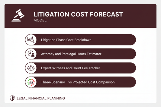 Litigation Cost Forecast Model - Feature Card