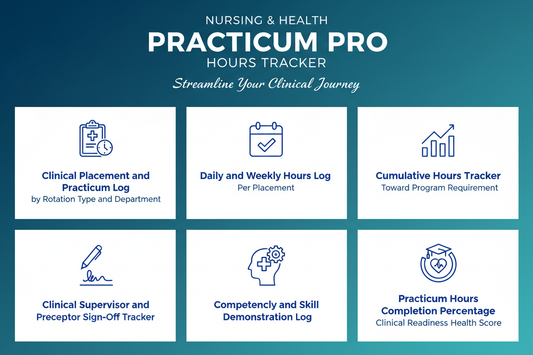 Practicum Hours Tracker - Feature Card