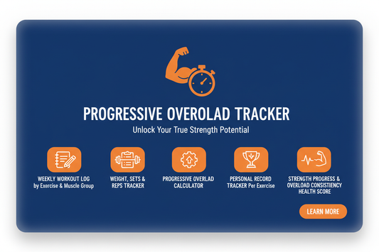 Progressive Overload Tracker - Feature Card