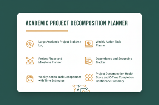 Project Decomposition Planner - Feature Card