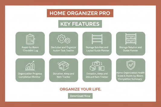 Room-by-Room Home Organization System - Feature Card