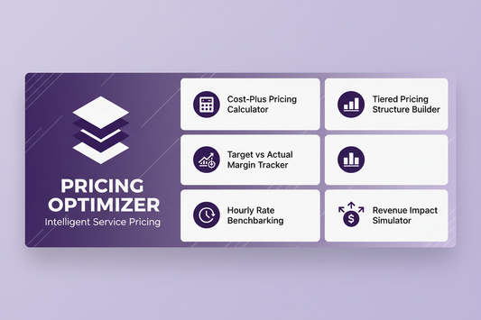 Service Pricing Optimization Tool - Feature Card