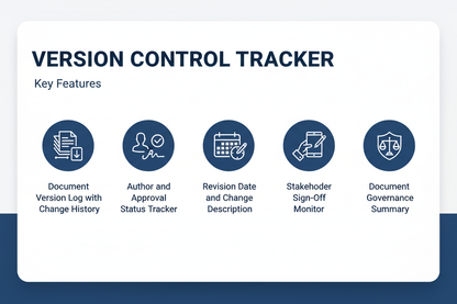 Version Control Tracker - Feature Card