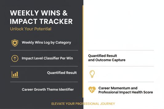 Weekly Wins & Impact Tracker - Feature Card