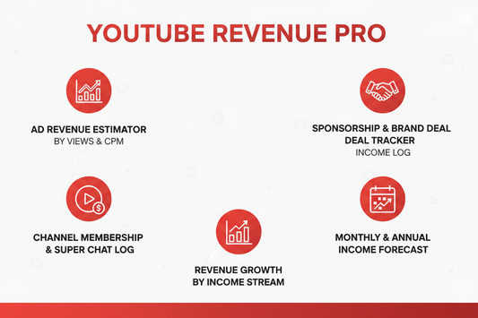 YouTube Revenue Forecast Tool - Feature Card